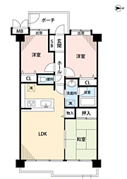 ダイアパレスグランデージ城西 3LDKの間取図画像