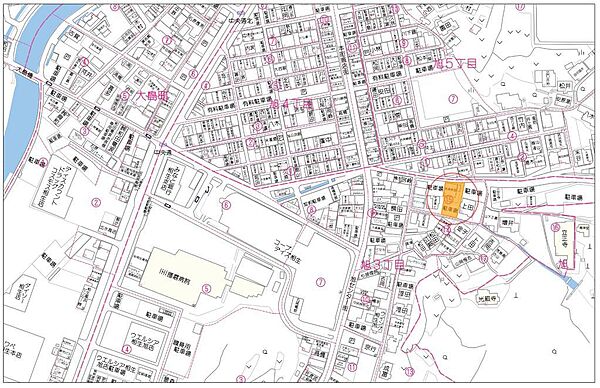 地図を拡大表示