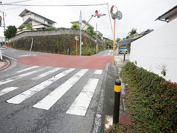 前面道路になり...