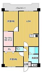 間取図画像 2SLDK