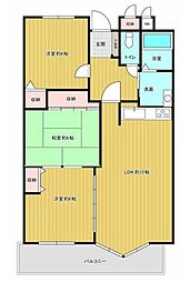 間取図画像 3LDK