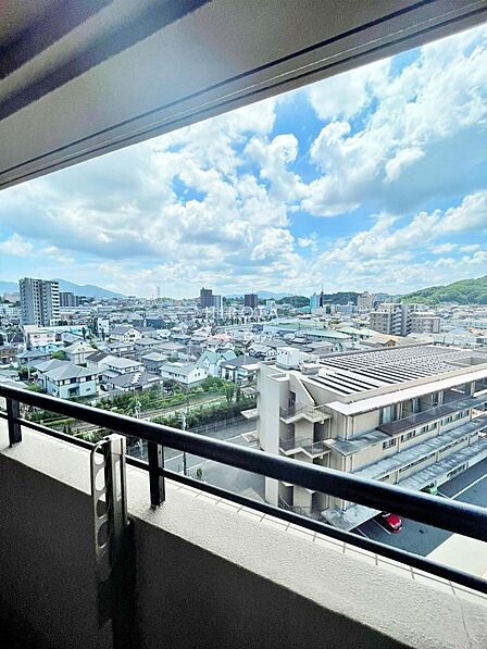 9階からの展望です。
