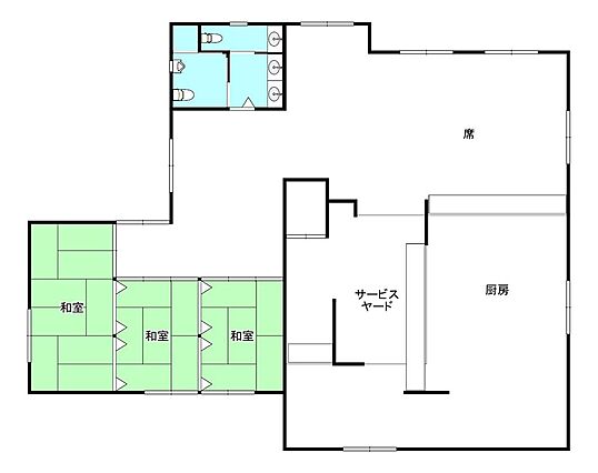 間取り図は現況...