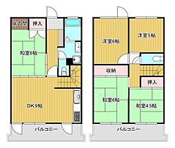 愛宕マンション 5DKの間取図画像
