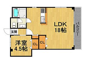 兵庫県伊丹市野間7丁目13-13（賃貸マンション1LDK・2階・43.10㎡） その2