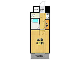 ビバハイツ伊丹  ｜ 兵庫県伊丹市伊丹3丁目（賃貸マンション1K・2階・20.45㎡） その2