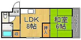 ハイツワイエム  ｜ 兵庫県西宮市生瀬東町（賃貸マンション1LDK・3階・35.28㎡） その2