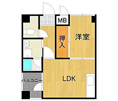 兵庫県伊丹市鴻池2丁目（賃貸マンション1LDK・13階・48.06㎡） その2