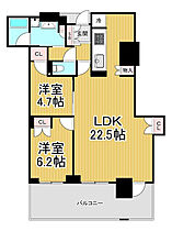 プラウド阪急塚口駅前  ｜ 兵庫県尼崎市南塚口町2丁目（賃貸マンション2LDK・5階・72.85㎡） その2