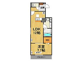 アルカンシエル  ｜ 兵庫県西宮市中殿町（賃貸アパート1LDK・2階・47.93㎡） その2