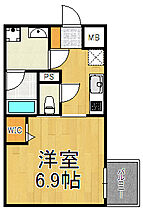 兵庫県伊丹市東有岡3丁目（賃貸マンション1K・3階・24.05㎡） その2