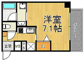 兵庫県伊丹市東有岡3丁目（賃貸マンション1K・4階・23.76㎡） その2