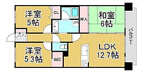 エスリード宝塚  ｜ 兵庫県宝塚市栄町3丁目（賃貸マンション3LDK・9階・65.45㎡） その2