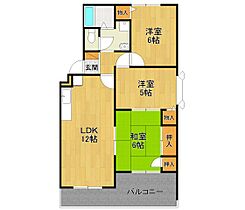 ファミール池尻  ｜ 兵庫県伊丹市池尻6丁目（賃貸アパート3LDK・3階・65.17㎡） その2