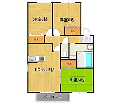 グリーンフォーレスト伊丹Ｂ棟  ｜ 兵庫県伊丹市荒牧2丁目（賃貸アパート3LDK・1階・68.75㎡） その2