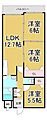 福々邸弐番館5階11.0万円