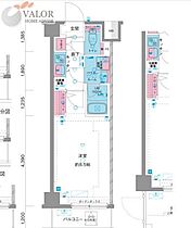 GENOVIA本羽田skygarden 416 ｜ 東京都大田区本羽田１丁目18-13（賃貸マンション1K・4階・25.80㎡） その2