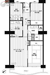 リバーサイド星川 2階3LDKの間取り