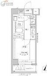RELUXIA横濱元町 504 5階1Kの間取り
