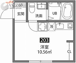 間取図画像 ワンルーム