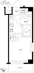 ルーブル横濱南太田弐番館 1Kの間取図画像