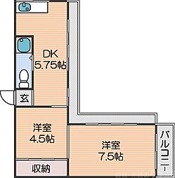 🉐敷金礼金0円！🉐大栄マンション