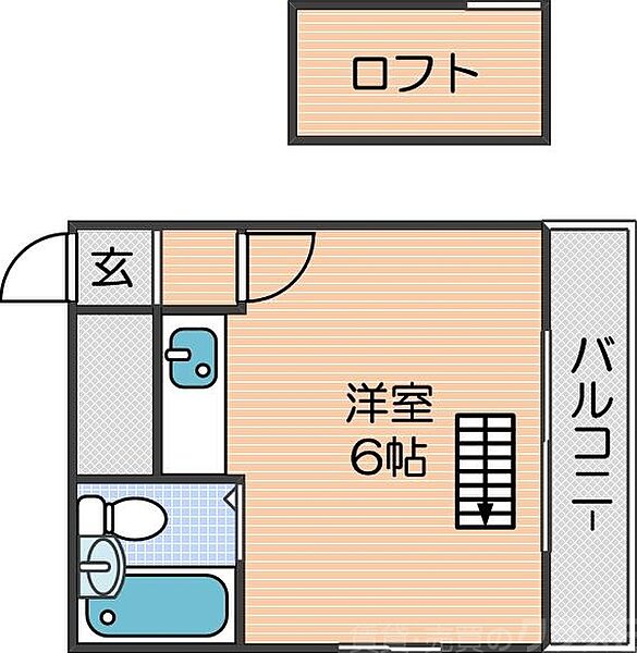 メゾン住吉大社 ｜大阪府大阪市住吉区上住吉2丁目(賃貸マンション1R・2階・12.00㎡)の写真 その2