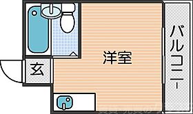 グロー梅南第2  ｜ 大阪府大阪市西成区梅南2丁目（賃貸マンション1R・1階・14.25㎡） その2