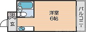 インペリアル住吉大社  ｜ 大阪府大阪市住吉区住吉1丁目（賃貸マンション1R・3階・16.20㎡） その2