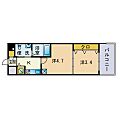 F.PARC西新10階6.7万円