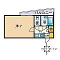 シャトレ21六本松1階3.1万円