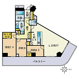 間取図画像 3LDK