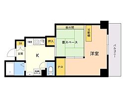ソレエルナ 2Kの間取図画像