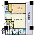 KDXレジデンス大濠ハーバービュータワー8階11.1万円
