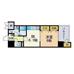 間取図画像 1DK