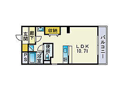 間取図画像 ワンルーム