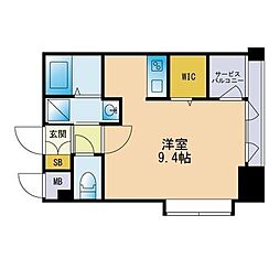 間取図画像 ワンルーム