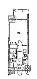 サヴォイリトリートハウス 1Kの間取図画像