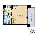 エスティメゾン薬院8階6.6万円