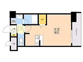 エンクレスト博多駅南ＦＩＴ 1003 ｜ 福岡県福岡市博多区博多駅南２丁目9番15号（賃貸マンション1R・10階・23.98㎡） その2