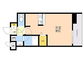 エンクレスト博多駅南ＦＩＴ 711 ｜ 福岡県福岡市博多区博多駅南２丁目9番15号（賃貸マンション1R・7階・23.47㎡） その2