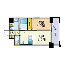 フロッソダリア博多駅前 201 ｜ 福岡県福岡市博多区博多駅前４丁目34番2号（賃貸マンション1LDK・2階・34.89㎡） その2