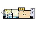 クロスステージ博多駅前6階6.2万円