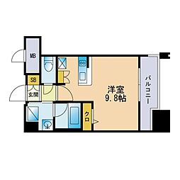 間取図画像 ワンルーム