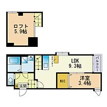 グランテラスＡＩＲＰＯＲＴ　ＮＥＸＵＳ 101 ｜ 福岡県福岡市博多区大井２丁目8番9号（賃貸アパート1LDK・1階・33.43㎡） その2