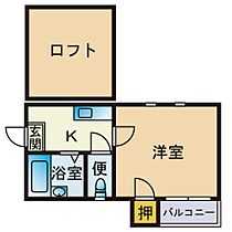 レディバッグ平尾 102 ｜ 福岡県福岡市南区大楠２丁目21番15号（賃貸アパート1K・1階・16.45㎡） その2