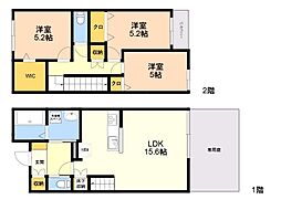 コージーコネクト老司ヒルズ 3LDKの間取図画像