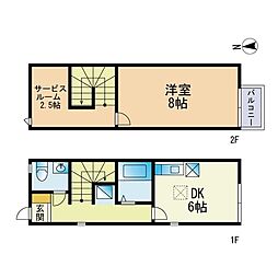 間取図画像 1DK