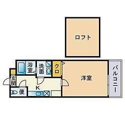 間取図画像 1SK