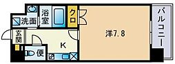 間取図画像 1K